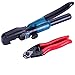 Senmit Hydraulic Cable Crimper Hand Tool for 1/8, 3/16 Stainless Steel Cable Railing Fittings - Wire Swaging Tool - included Cable Cutter