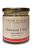 Shatawari (Shatavari) Ghee (Herbal ghee) ~ Asparagus racemosa ~Premium potency herb in a natural, fresh ghee base ~ Made in the USA every week