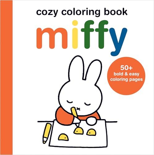 Amazon.com: Cozy Coloring Miffy: 9798890195326: Parragon Books: Books
