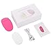 Kingta Silicone Waterproof Makeup Facial Brush,Cleanser and Massager-Dirt, Oil, and Sweat Removal(Pink)