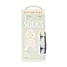 Boody Body Baby EcoWear Socks - Warm Non-Slip Infant Footwear made from Natural Organic Bamboo - Soft Breathable Eco Fashion for Sensitive Skin – Chalk/Rose, 3-6 months