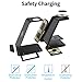 Wireless Charger Stand, KKUYI 3 in 1 Wireless Charging Station for AirPods Pro Apple Watch Charging Dock Wireless Charging Stand Compatible with iPhone 11/11 Pro/XR/Xs Max/X/8/8P, Galaxy Note10/S10/S9