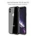 Mkeke Compatible with iPhone Xs Case,iPhone X Case,Clear Anti-Scratch Shock Absorption Cover Case iPhone Xs/X (Black)