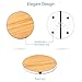 Krobot Wood Wireless Charger, 10W Bamboo Qi Wireless Charging Pad with Aluminum, Fast Charging for iPhone X, iPhone8/8 Plus, Samsung Galaxy S7/8 and All Qi-Enabled Devices