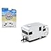 Greenlight Shasta Airflyte Trailer 1/64 Scale Diecast Model Chrome