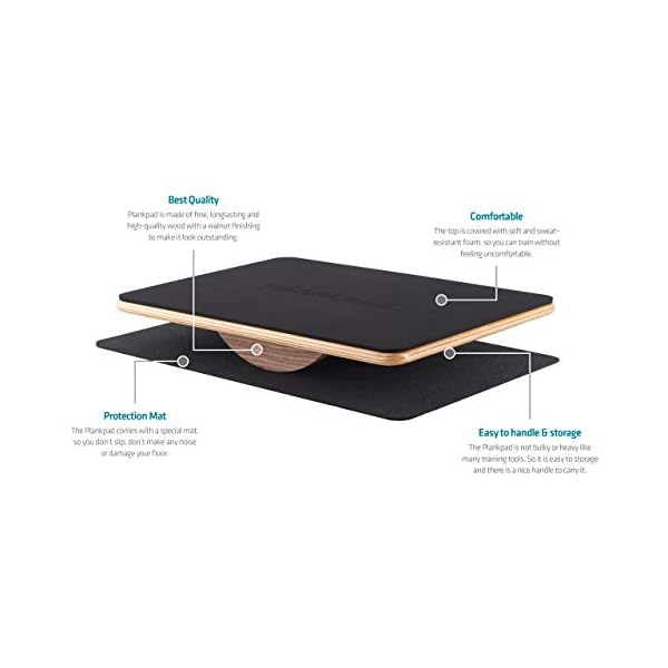 Plankpad-Balance-Board-Bodyweight-Fitness-Trainer-with-Training-App-for-iOS-Android-Interactive-Plank-Abs-Trainer-with-walnut-as-seen-on-German-Shark-Tank- Plankpad PRO - Interactive Balance Board for Full Body Training, Abdominal Muscle Plank-Trainer with App incl. Games…