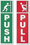 Altin Store Push Pull Green & Red Color Sign
