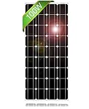 DOKIO 100 Watt 12 Volt Monocrystalline Solar Panel High Efficiency Mono Module RV Marine Boat Off Grid