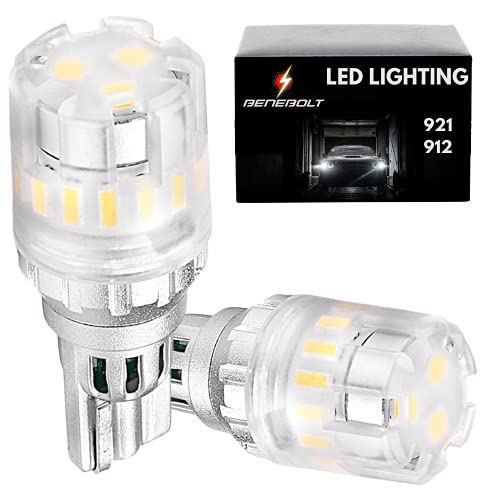 BENEBOLT 912 921 LED Bulbs 220 Brightness 6500K White Super Bright
