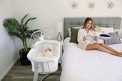 Arm's Reach Versatile Co-Sleeper Bedside Bassinet Featuring Height