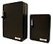 KeyGuard SL-8548-UB Combination Key Cabinet, Key Holder Wall Mount, Keyless Key Storage Cabinet, Key Lock Box or Safe Box with 48 Hooks, 3 Dial, Dual Access, Comes with 24 Key Tags, Black Finish