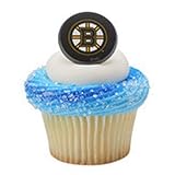 Boston Bruins Cupcake Rings 12 Count