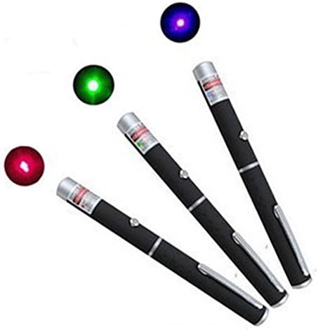 JOU Powerful Green Laser Pointer Pen Visible Beam Light Lazer High Power 532nm Projection pen (100mw) (purple)