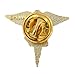 PinMart's Caduceus Nursing Enamel Lapel Pin - Ideal NP or Medical Assistant Badge - Patient Care Technician Accessories for Lanyards and Nursing Scrubs or CNA Graduation Gifts and Pinning Ceremonies