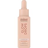 MineTan Facial Tanning Skincare | Facial Self Tan Collection - Glowy Dark Tan Results, Use Daily to Build Your Bronze, Vegan Friendly, Cruelty Free