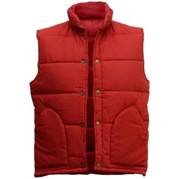  | Fitted Puffer Gilet-BACK-S①-9 Big-Tall-Quilted-Puffer-Vest-