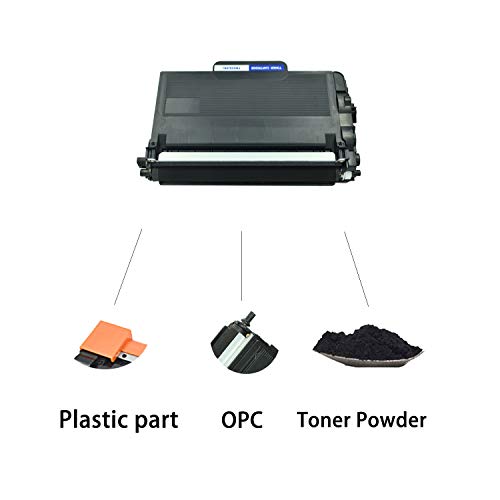 SuperInk Compatible Toner Cartridge Replacement for Brother TN850 TN-850 TN-820 to use with MFCL6800DW MFCL5900DW MFCL6900DW HLL6400DWT (Black, 1-Pack)