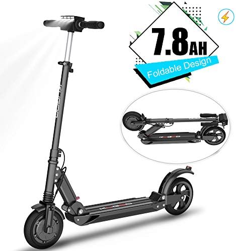 Folding Electric Scooter Adults,Dual 350W Motors,LCD Display Screen,3 Speed Modes,30km Long Range,8.5 Inch Explosion-Proof Tire,LED Light,Ultralight Foldable E-Scooter for adult and teenagers
