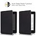 Sevrok Case for Klndle Paperwhlte (10th Generation - 2018 Released) - Thinnest Slimshell Smart with Auto Wake/Sleep Features, Black