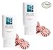 Aloe Cadabra Flavored Personal Lubricant and Vaginal Moisturizer, Organic Edible Aloe Lube for Men, Women and Couples, Non-Staining, pH Balanced, Toy Compatible (Peppermint, 2.5 Ounces, 2 Pack)