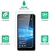 Microsoft Lumia 650 Screen Protector Glass, Dmax Armor [Tempered Glass] 0.3mm 9H Hardness, Anti-Scratch, Anti-Fingerprint, Bubble Free, Ultra-clear