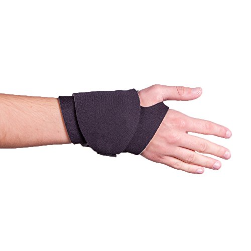 BraceAbility Yoga Wrist Support Brace Wrist Pain Protection Wrap for