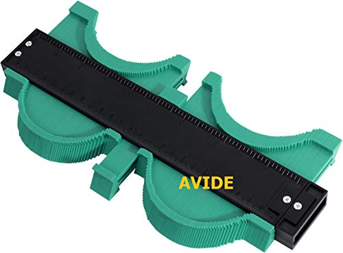 image for AVIDE 10 Inch Contour Gauge Irregular Profile Gauge Duplicator Tiling 