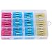 Ginsco 185pcs 3 Size Heat Shrink Butt Connectors Kit Electrical Insulated Wire Terminal 10-22 AWG Set
