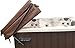 Smart Spa Supply Cover Lift Side Mount Hot Tub Lift- Black