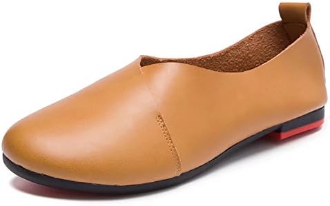 Sketo Women's Genuine Leather Comfort Glove Shoes Ballet Flats(up to 58% Off)