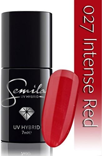 SEMILAC Intense Red 027 UV LED Gel Hybrid by Semilac Paris