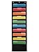 Heavy Duty Storage Pocket Chart for Classroom and Office, 10 Pockets, 3 Over Door Hangers Included, Hanging Wall File Organizer for File Folders, School Mailbox, Home/Office Papers & More (Black)