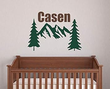 Amazon Com Teisyouhu Quote Wall Decals Mountain Decal Tree