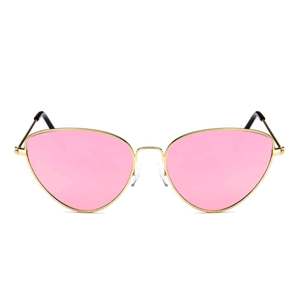 pink & gold aviator sunglasses