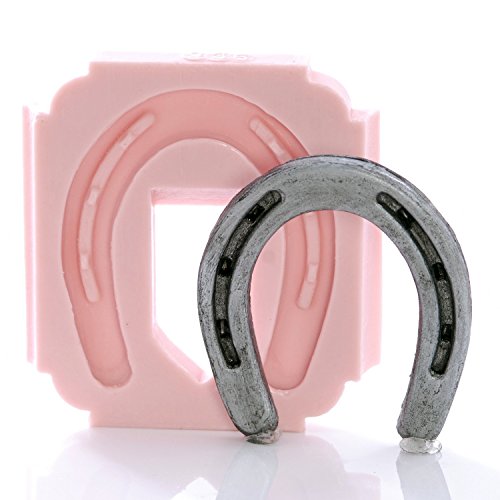 Horse Shoe Silicone Mold Chocolate, Fondant, Candy, Soap, Resin, Clay, Wax Flexible and Easy to Use
