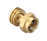 KIBOW Propane Adapter for 1LB Small Bottle to Gas Grill