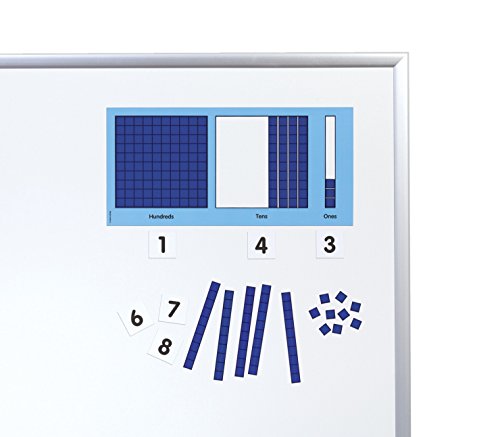 Didax Educational Resources Magnetic Base Ten Place Value Set