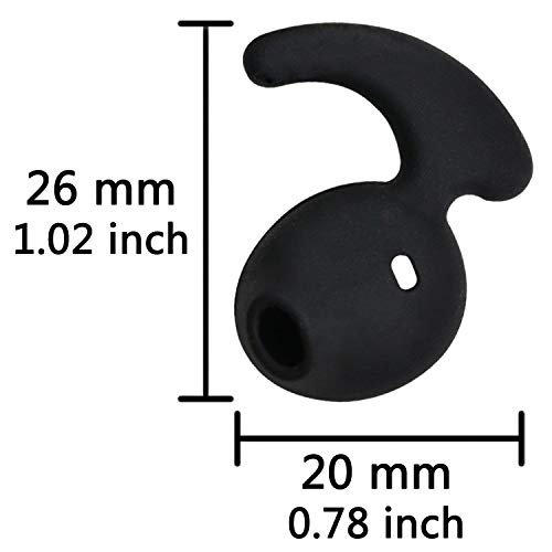YTM 10 Pcs (5 Pair) for S7 Earbuds Level u Buds for Level u Ear Tips for Earphones Earbuds for Earphone Earbuds for Leve