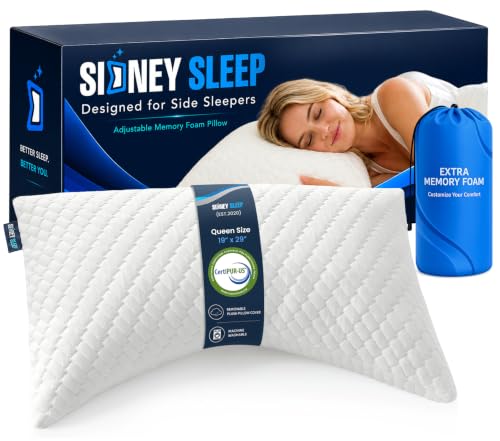 Sidney Sleep Curved Memory Foam Pillow