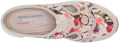 skechers floral mules commute time