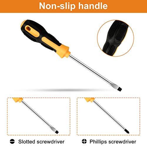 unibelin Schraubendreher Set 9-teilig Magnetisches Schraubendreher Kit mit Spannungsprüfer Profi Werkzeug zum Schrauben… – Bild 6