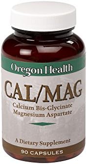 Oregon Health Calcium Bis-Glycinate 1000mg w/ Magnesium 500mg - 90 Caps
