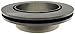 ACDelco Silver 18A928A (19241880) Non-Coated Rear Disc Brake Rotor