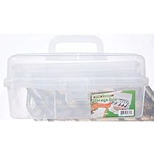 clear plastic tackle box
