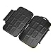 JJC MC-MSD16 Rugged Water-Resistant Memory Card Case (16x microSD Cards)