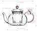 Glass Teapot Juliet, 20oz/590ml