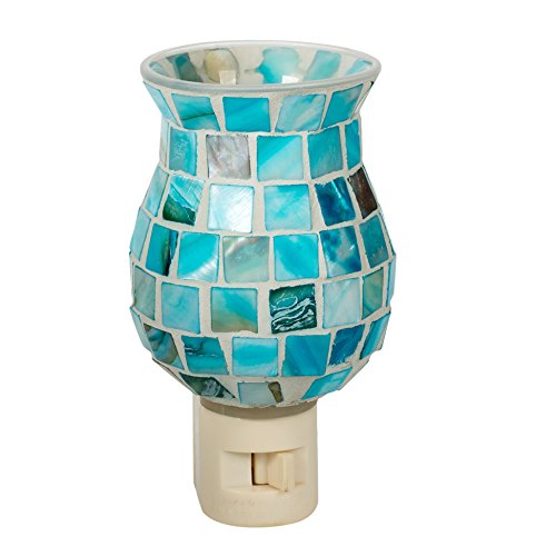 Gift Connection Coastal Beach 5 x 3 Glass Electric Wall Plugin Mosaic