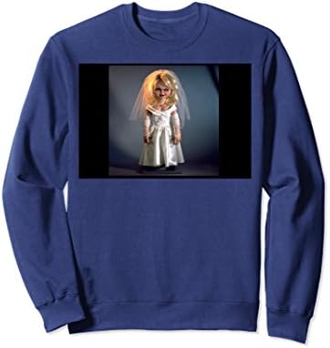 Unisex Bride of Chucky Tiffany Full Body Pose Sweatshirt 2XL Navy