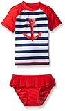 Sol Swim Baby Girls' Sailor Love Rashguard Set