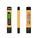 Water Tester TDS Meter - Zerhunt Professional TDS EC & Temperature Meter 3 in 1,0-9990ppm, Ideal Water Test Kit for Drinking Water Hardness, Hydroponics,Aquarium,Reverse Osmosis Filter,etc.